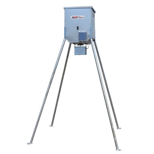 All Seasons Feeders 300lb Broadcast w/solar