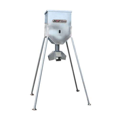All Seasons Feeders 300lb Galvanized Protein Feeder