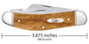 Case Knives Smooth Antique Bone Sowbelly