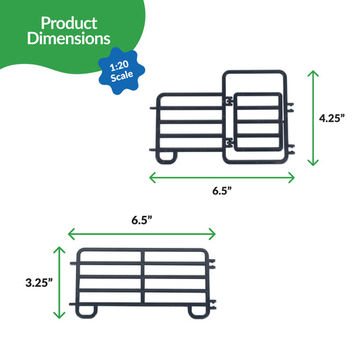 Big Country Toys 7-Piece Corral Fence