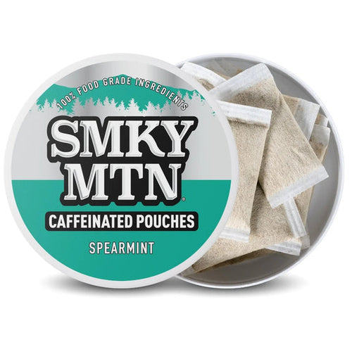 Smokey Mountain Spearmint Caffeine Pouches