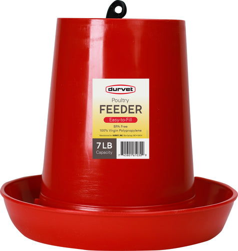 Durvet Poultry Feeder 7 lb.