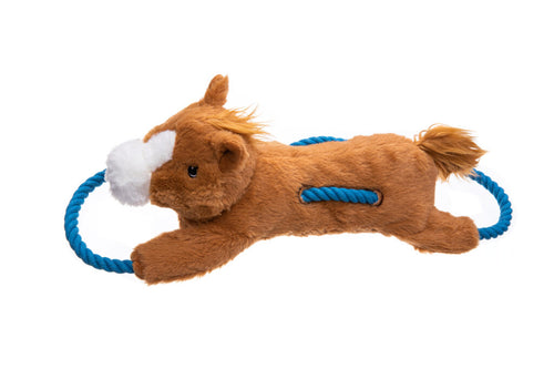 Growl Haystackerz Premium Rope and Plush Dog Toy