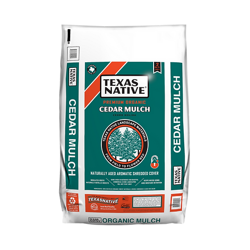 Texas Native Cedar Mulch 2 C.F.