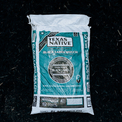 Texas Native Black Label Mulch 2 C.F.
