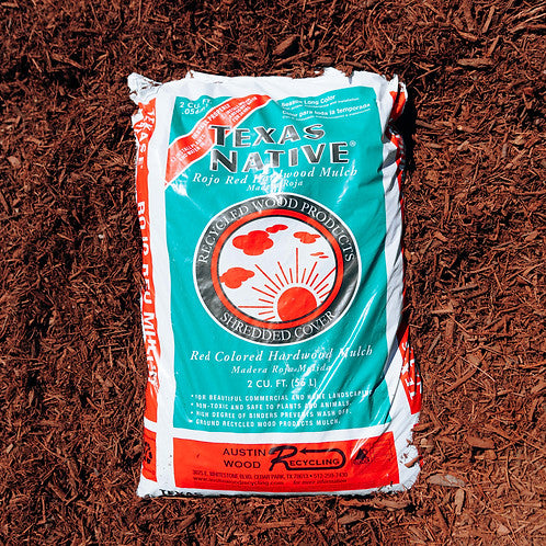 Texas Native Rojo Red Mulch 2 C.F.
