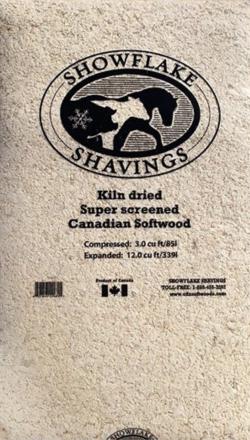Showflake Canadian Softwood Shavings